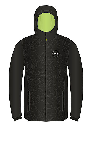 Polar Jacke mit Kapuze