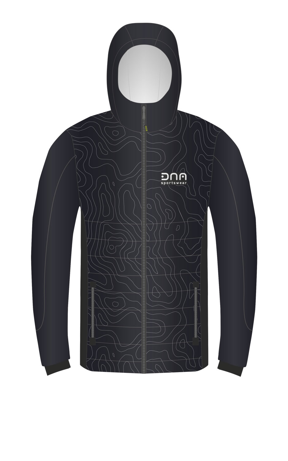Iceland mit Kapuze Jacke